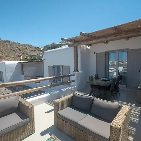 Casa de Férias The Mykonist Seaside Villas & Suites Ornos By Amaris